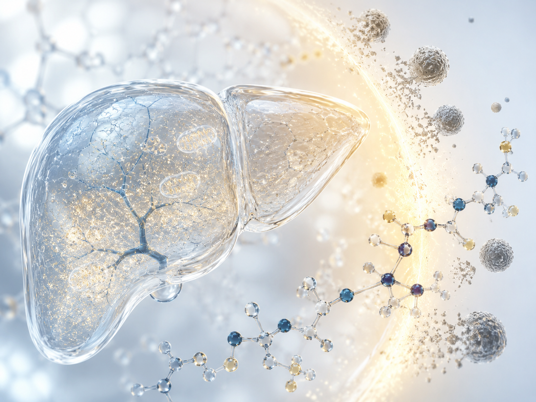 Glutathione antioxidant defence, liver detoxification and molecular research