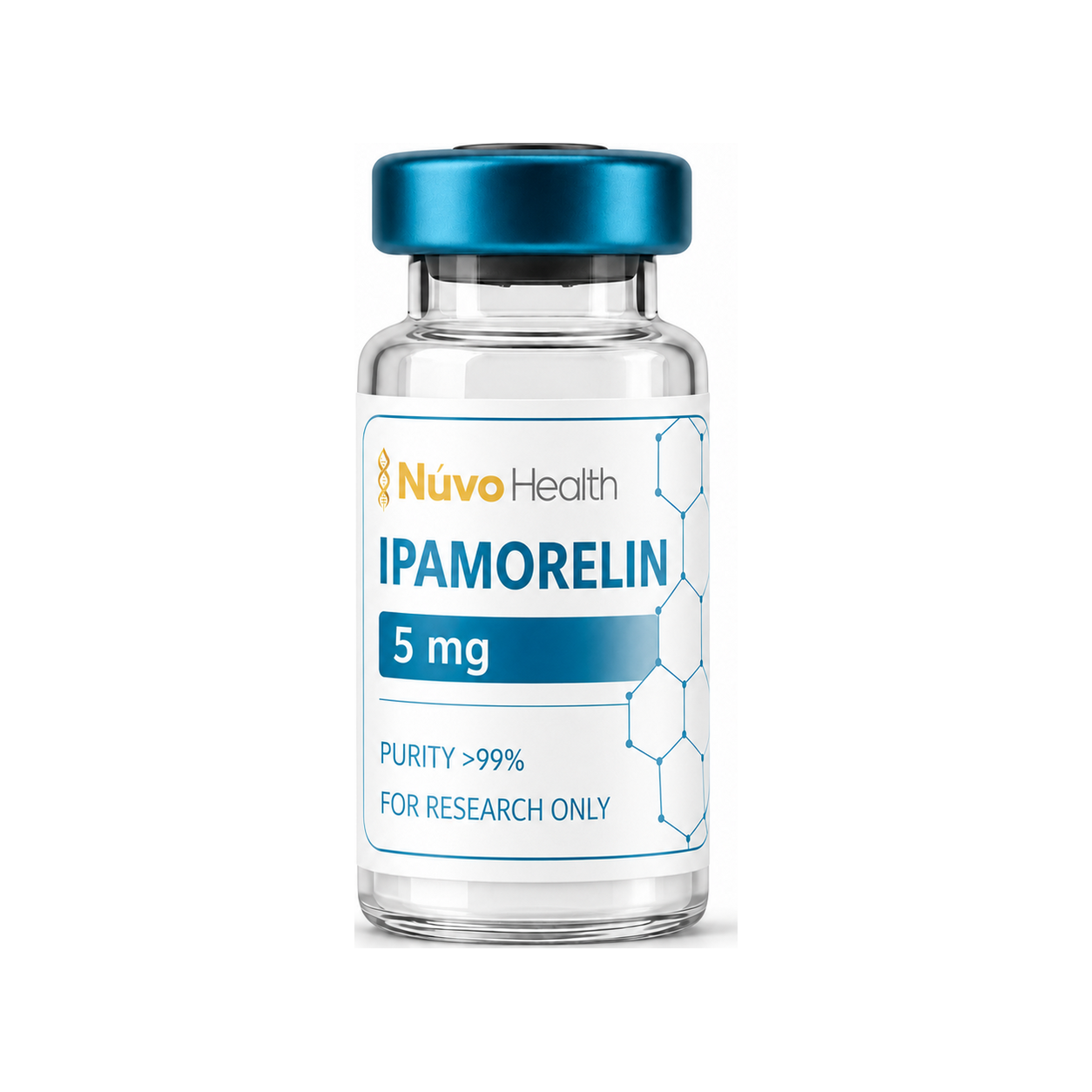 Nūvo Health Ipamorelin 5mg research vial