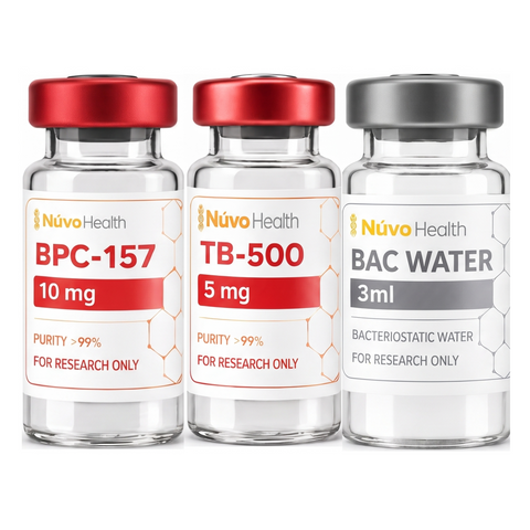 SALUS DUO Stack: BPC-157 | TB-500 | BAC Water