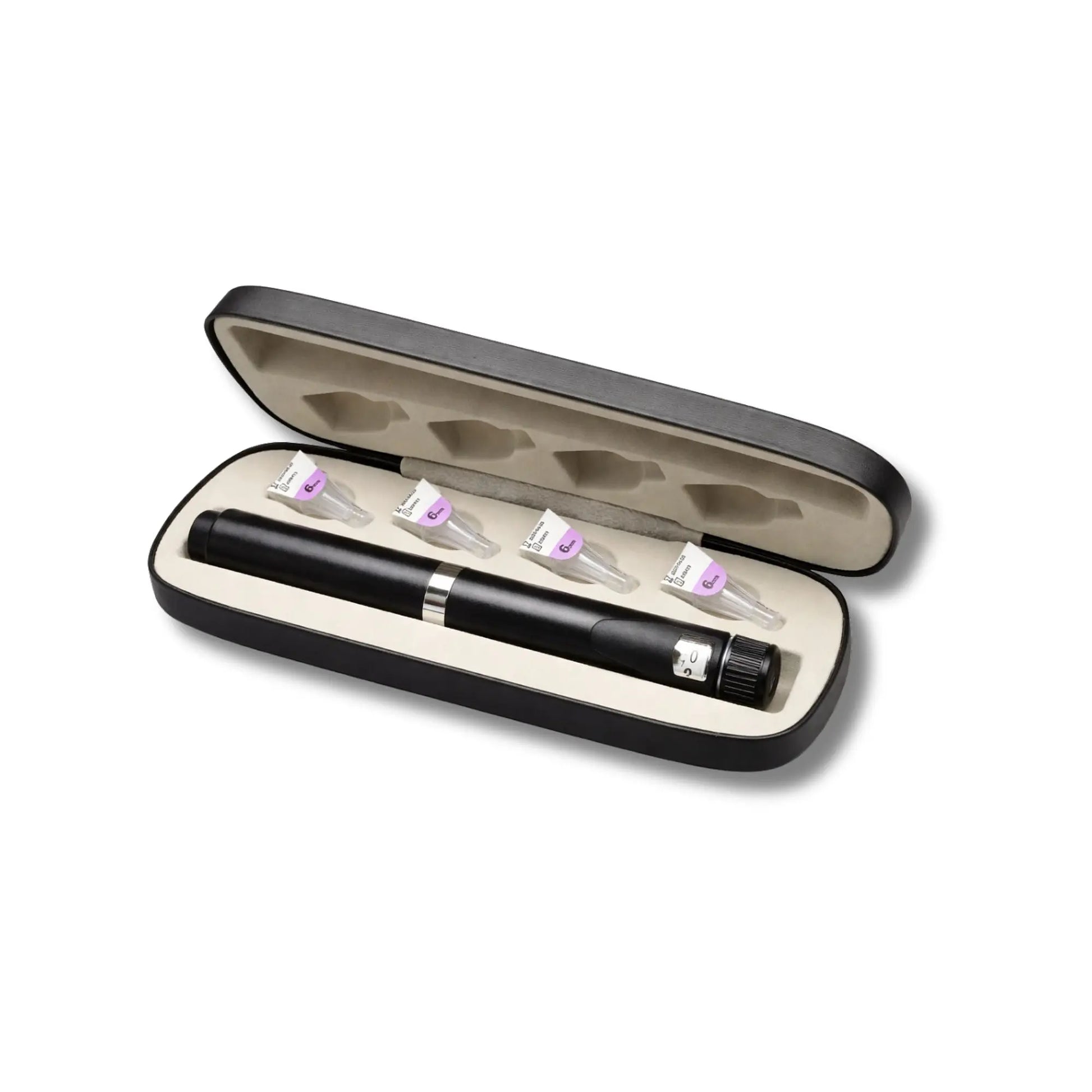 Nūvo Health reusable precision pen black case set