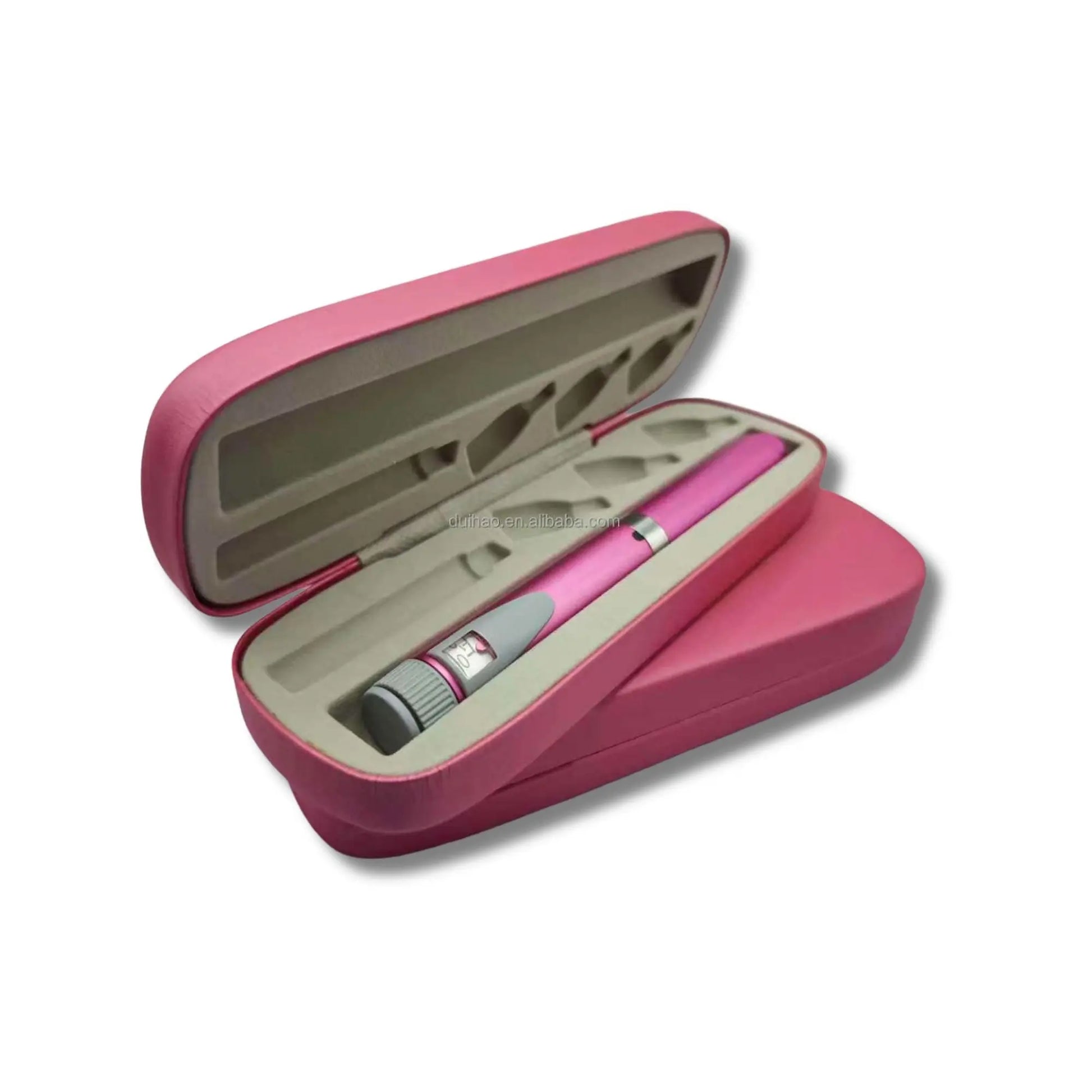 Nūvo Health reusable precision pen pink case set