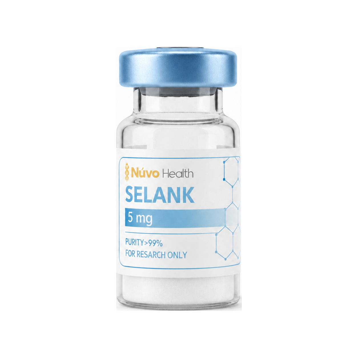 Nūvo Health Selank 5mg research vial