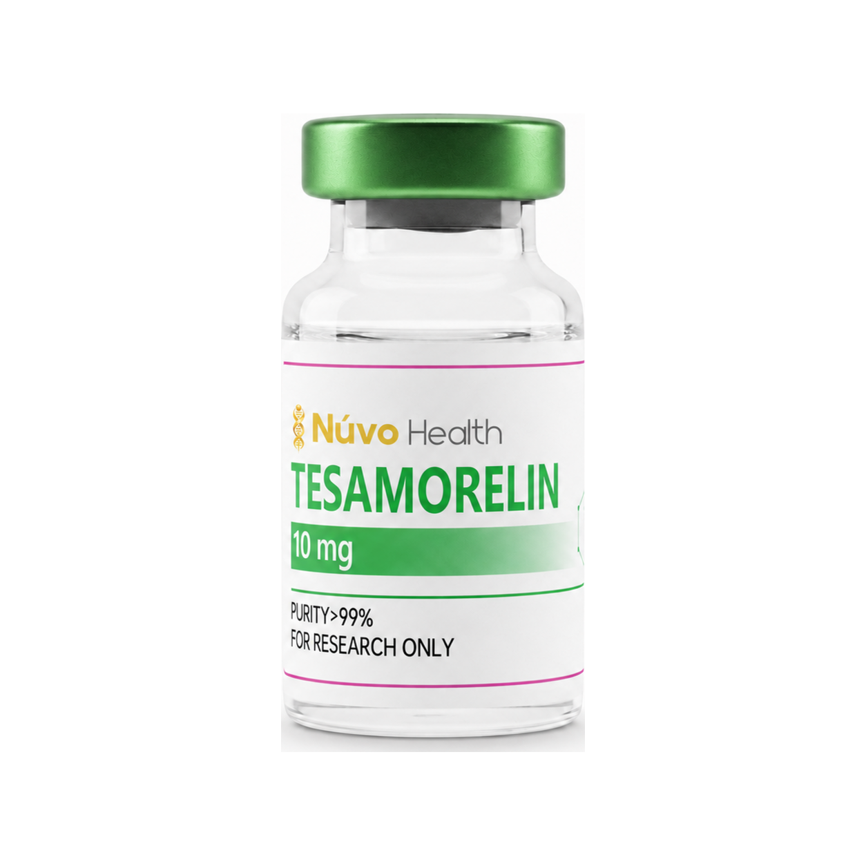 Nūvo Health Tesamorelin 10mg research vial